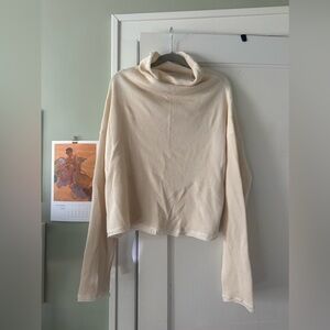 Alabama Chanin waffle sweatshirt